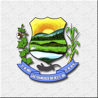 Brasão da cidade de São Francisco Do Oeste